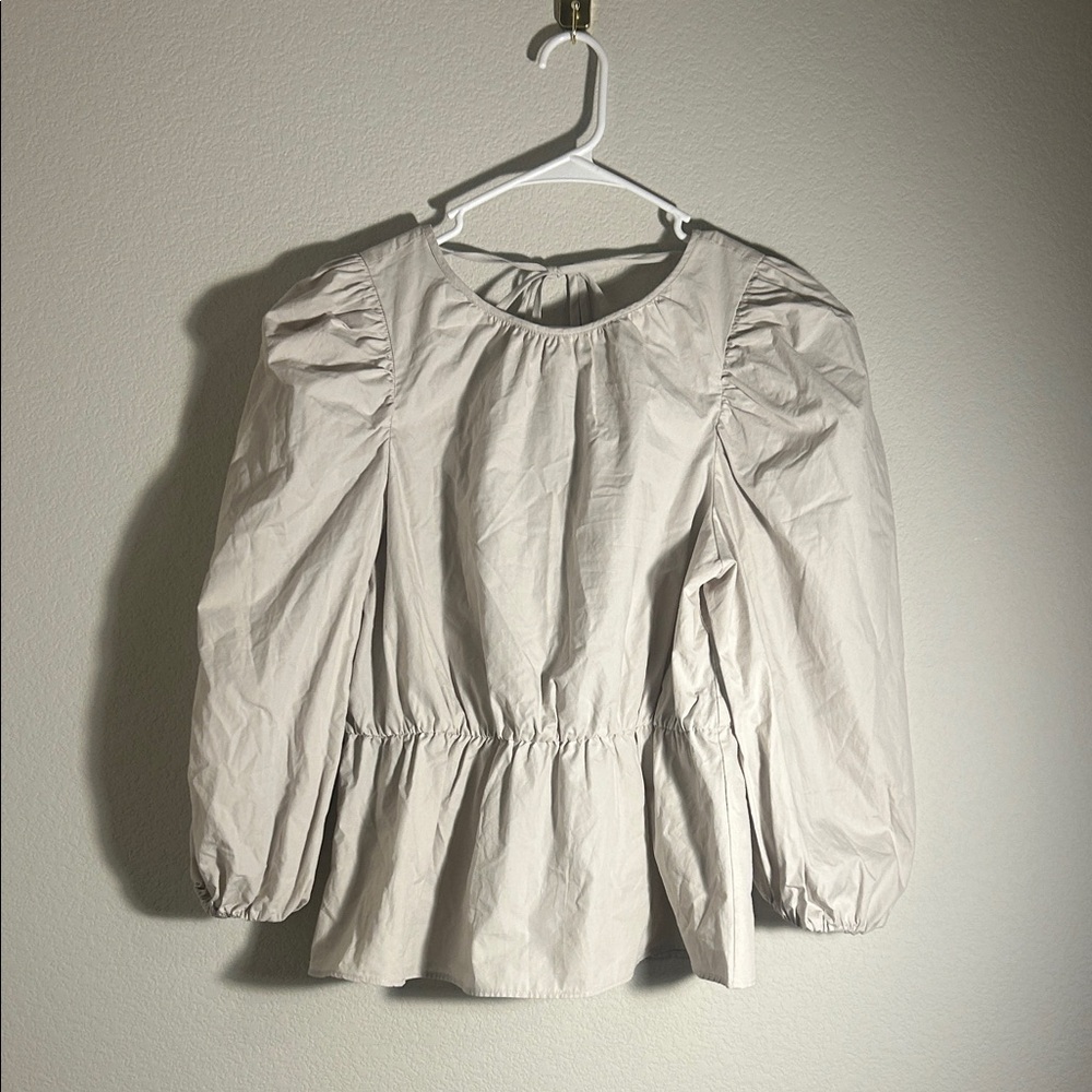 Zara Puff Sleeve Blouse